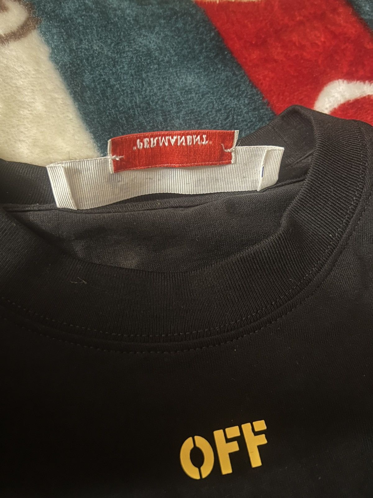 Off-White OFF-WHITE Arrow Carav Mercy Skat S/S Tee Size US M / EU 48-50 / 2 - 4 Thumbnail