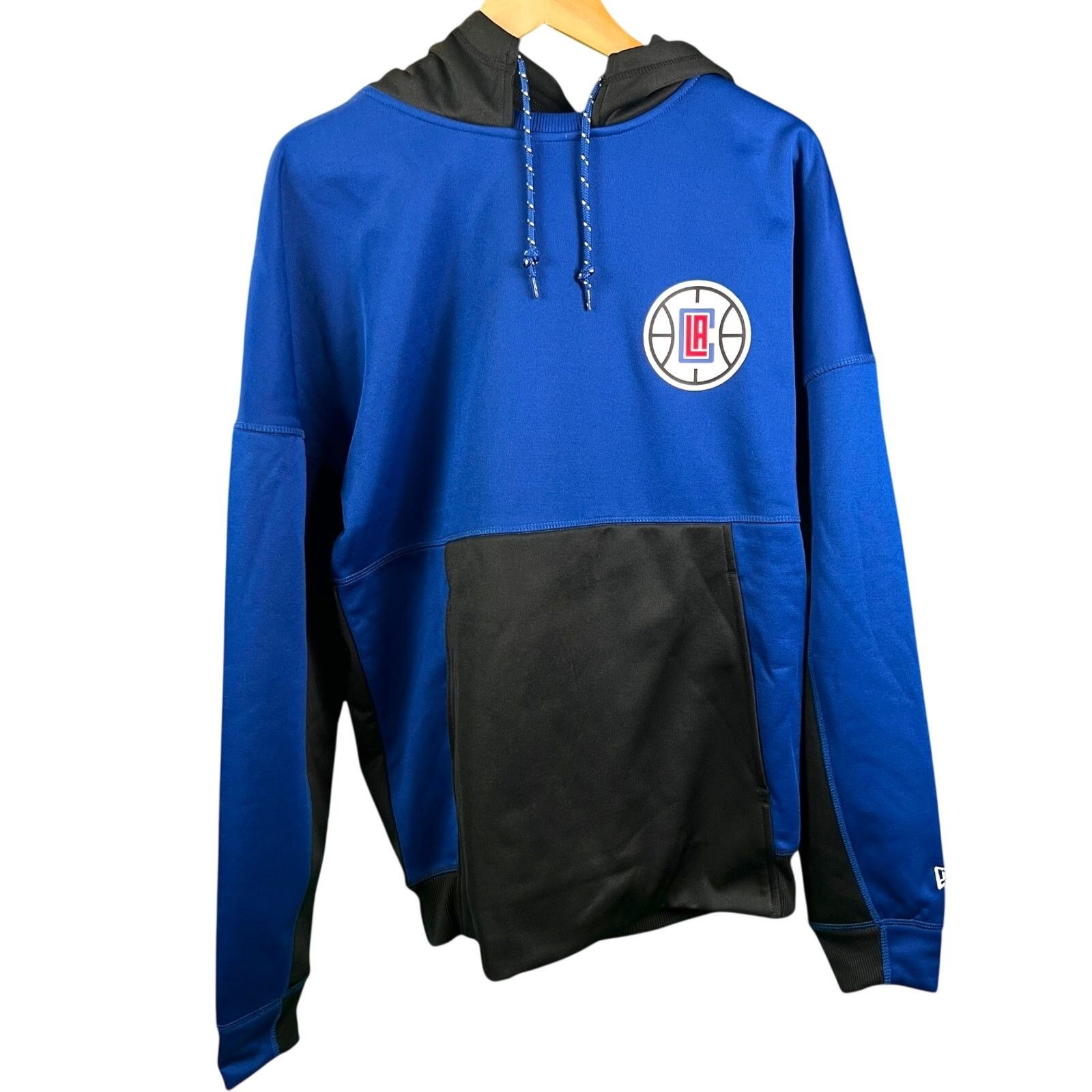 New Era New Era LA Clippers Men's Medium Blue Black Hoodie NWT Size US M / EU 48-50 / 2 - 7 Thumbnail