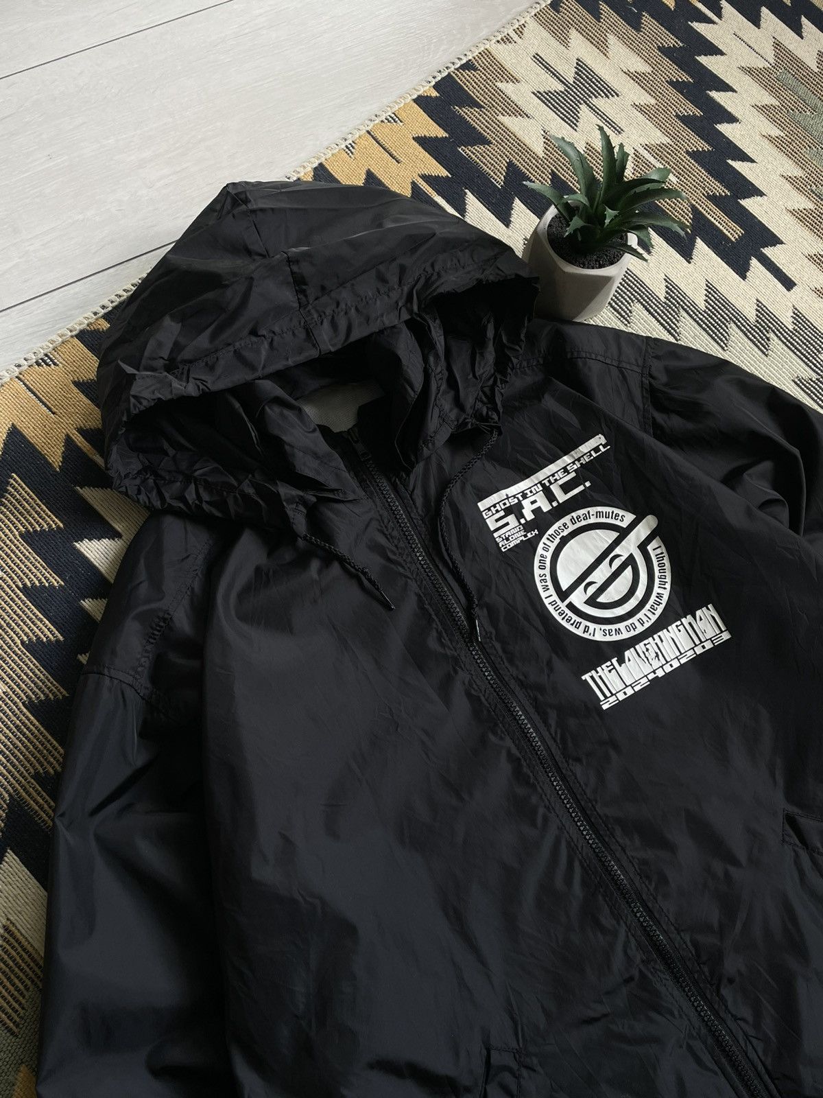 Anime Vintage Ghost In The Shell The Laughing Man Jacket Size US M / EU 48-50 / 2 - 8 Thumbnail