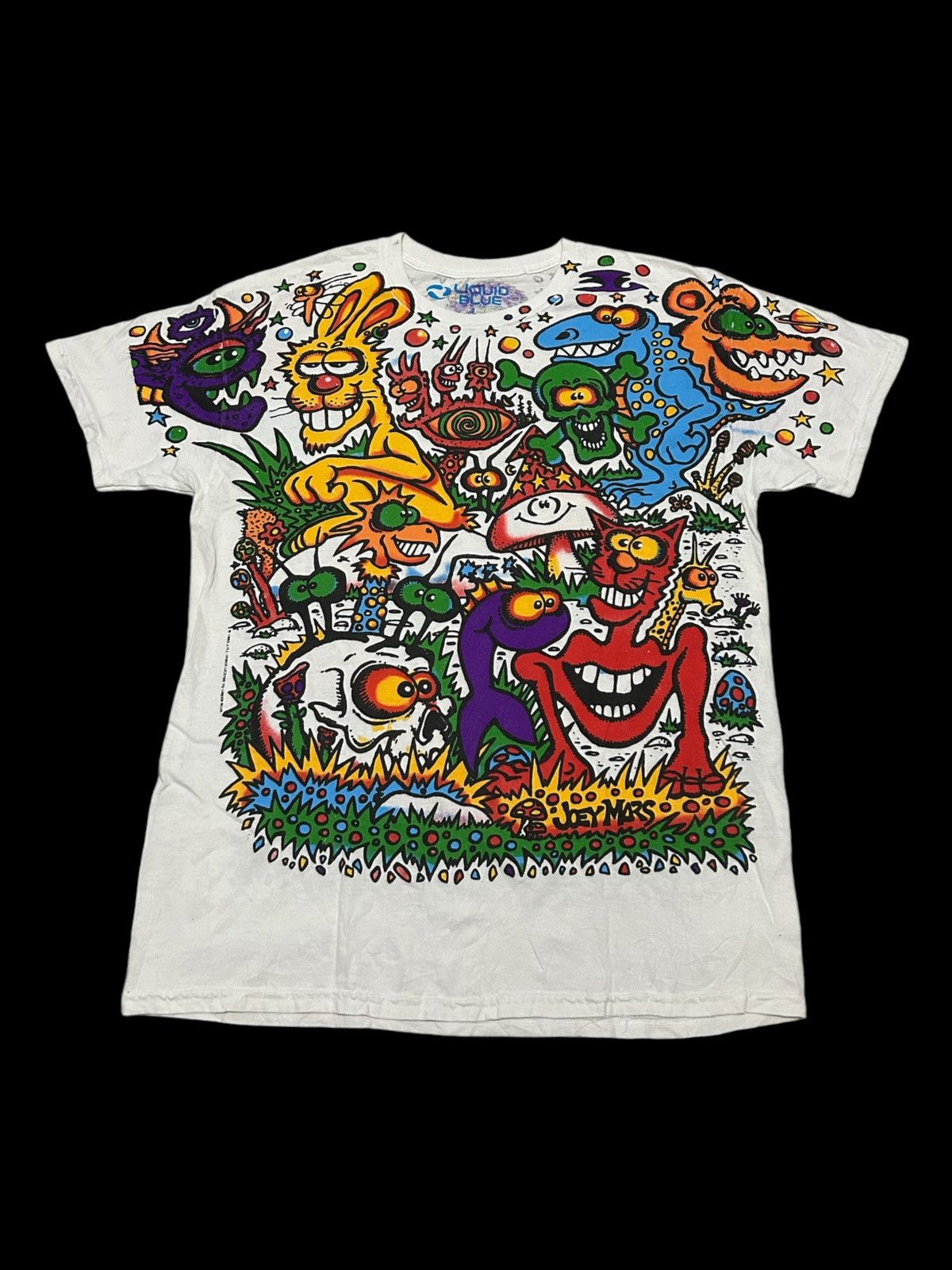 Liquid Blue × Vintage Vintage Aerosmith X Joey Mars Shirts ☠️☠️ Size US L / EU 52-54 / 3 - 3 Thumbnail