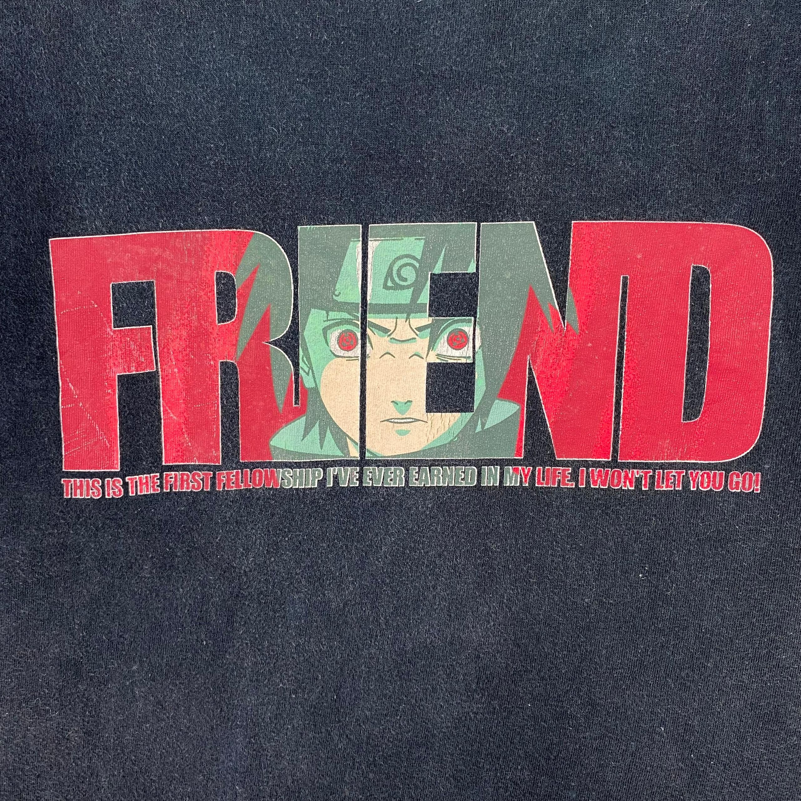 Anime Vintage Naruto Friend Anime Tshirt Size US M / EU 48-50 / 2 - 8 Thumbnail