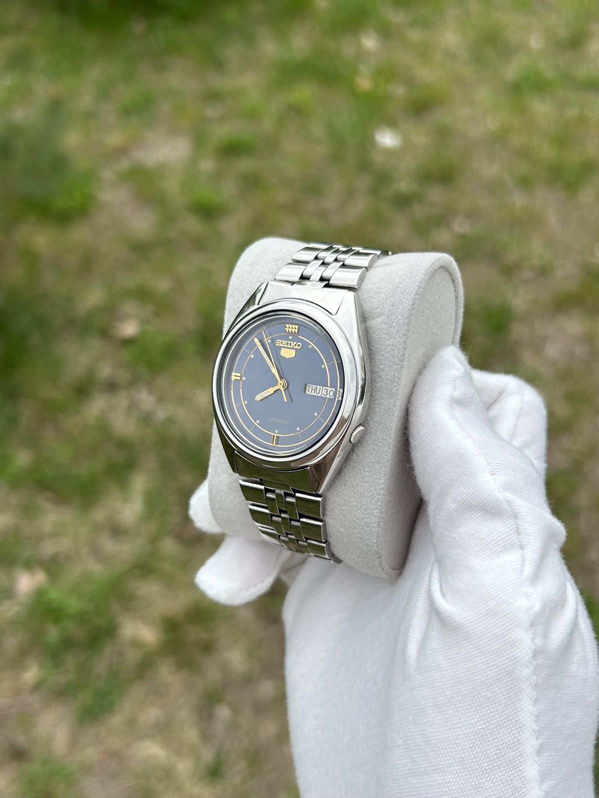 Seiko Vintage Seiko 5 Watch Automatic Mechanical Japan Made 2000's Size ONE SIZE - 15 Thumbnail