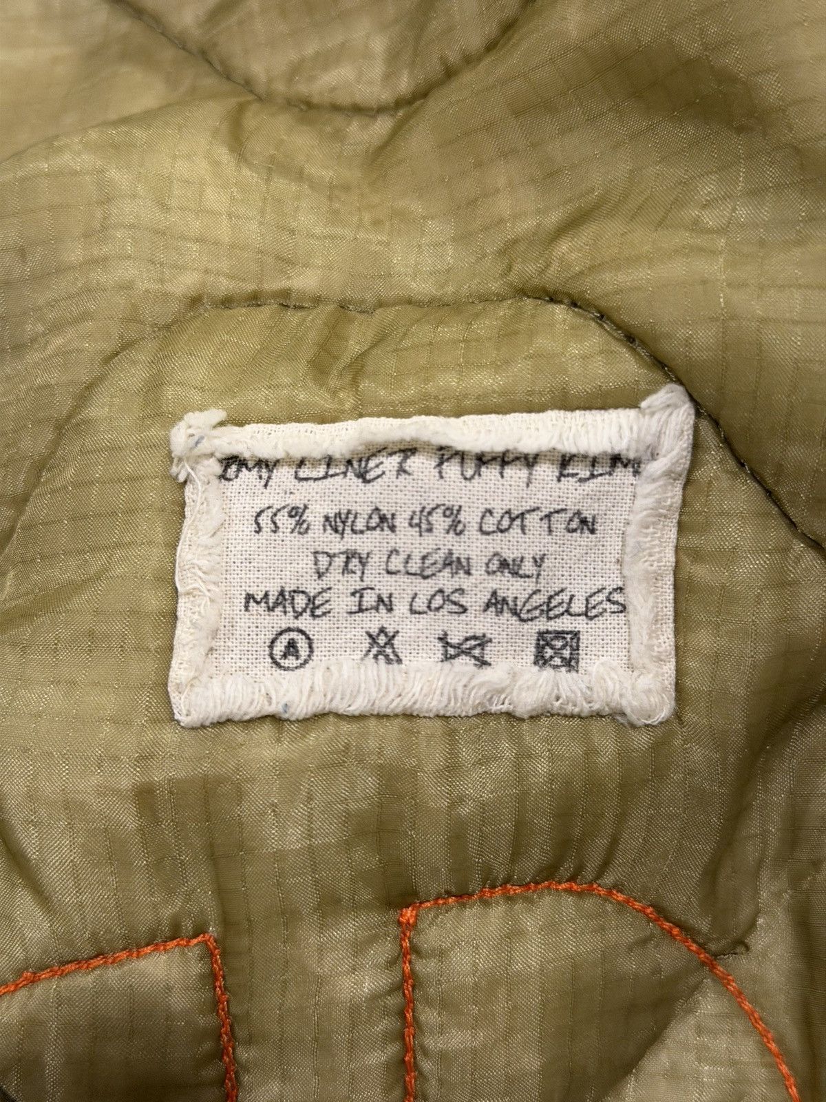 Greg Lauren Greg Lauren Kimono Green Quilt / Blue Denim Distress Jacket Size US L / EU 52-54 / 3 - 16 Thumbnail