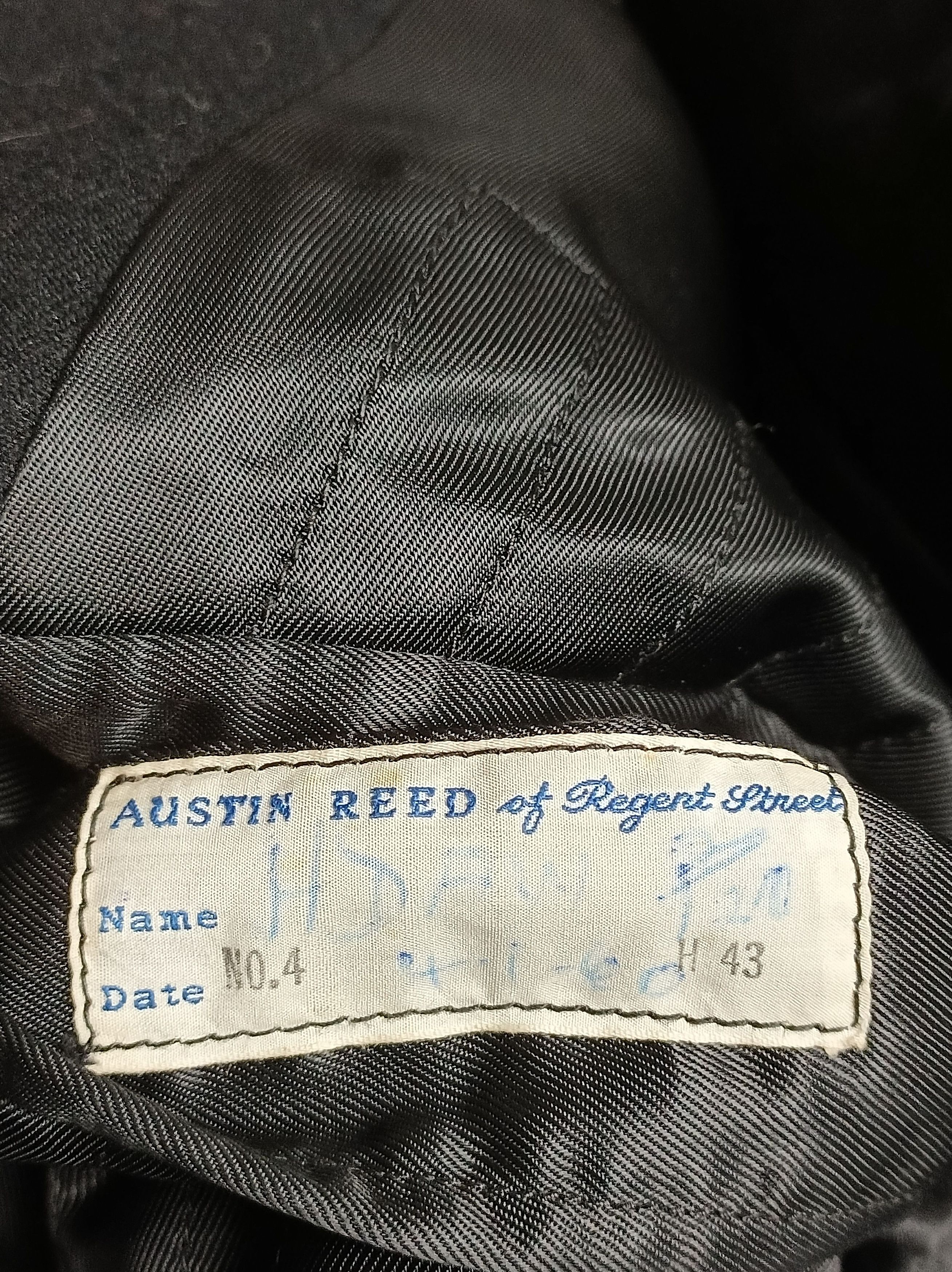 Austin Reed Austin Reed of Regent Street Vintage 1960s Tailcoat Jacket Size 42L - 8 Thumbnail