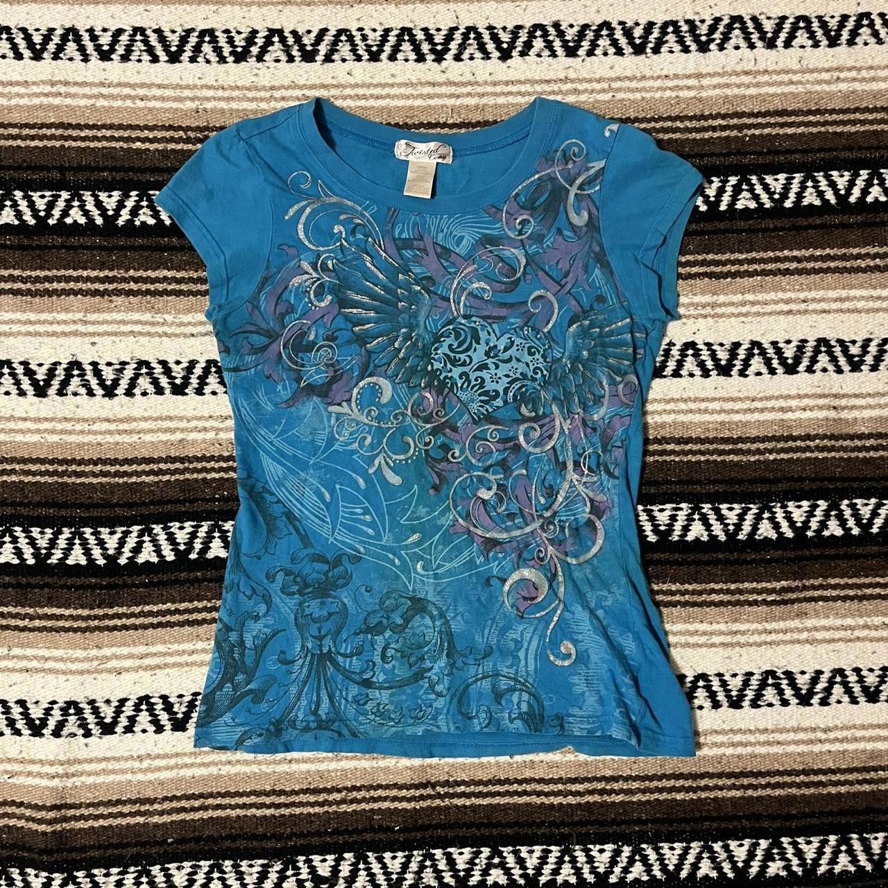 Twisted X Vintage Y2K Twisted Grunge Crazy Graphic Women’s Tee Size S / US 4 / IT 40 - 1 Thumbnail