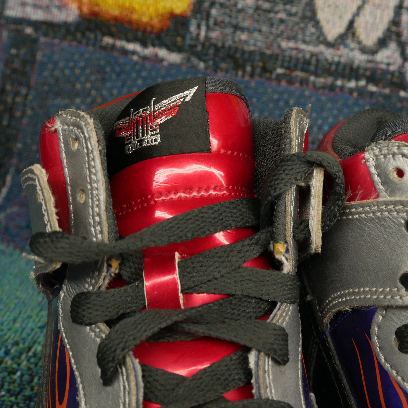Nike × Transformers Nike x Transformers Dunk High Collab Optimus Prime Size US 5.5 / EU 38 - 4 Thumbnail