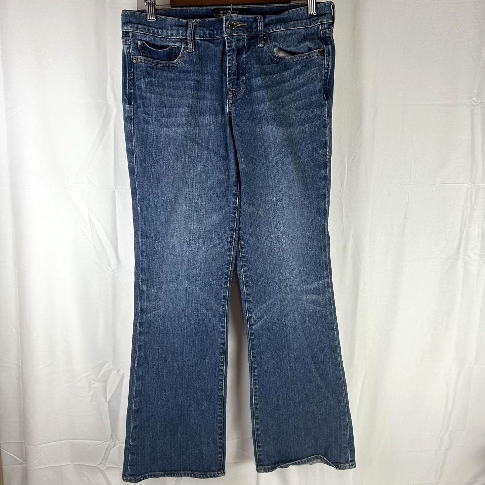 Lucky Brand Lucky Brand Women Jeans Low Rise Bootcut Blue Denim - Sweet N Low Size 32" / US 10 / IT 46 - 2 Thumbnail