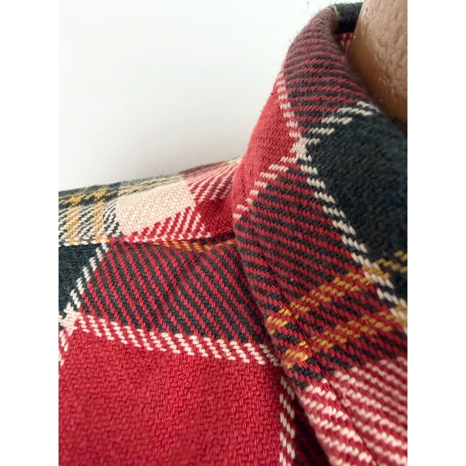 Eddie Bauer VINTAGE Eddie Bauer Flannel Shirt Men M Oversized Heavyweight Red Plaid Button-Up Size US M / EU 48-50 / 2 - 5 Thumbnail