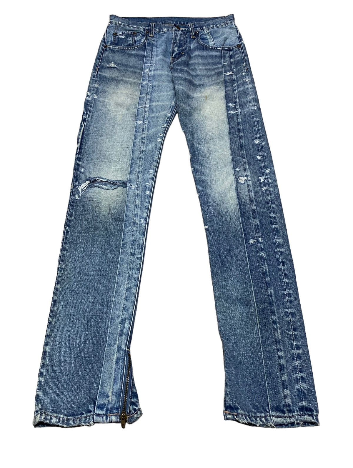 If Six Was Nine Rare Design Vintage Japanese Brand Jeans 2000s Size US 31 - 1 Thumbnail