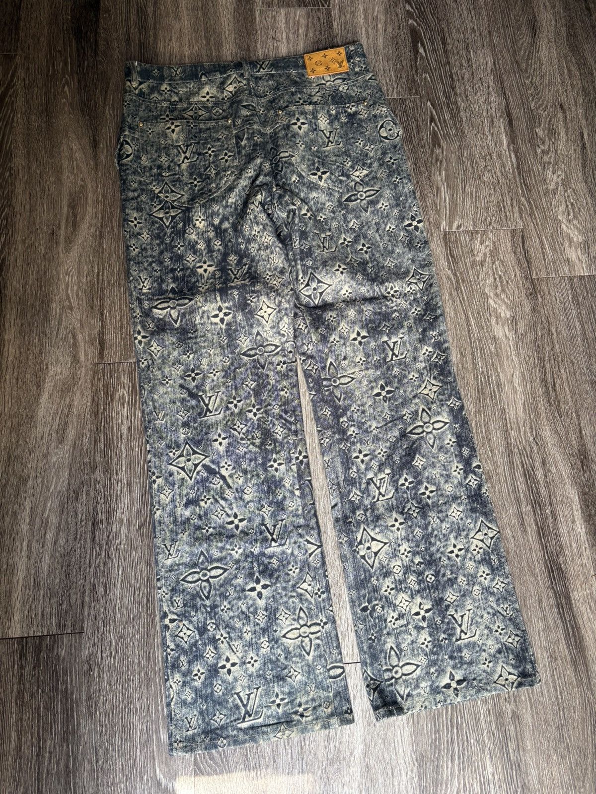 Louis Vuitton Louis Vuitton Monogram Denim Pants Size US 33 - 5 Thumbnail
