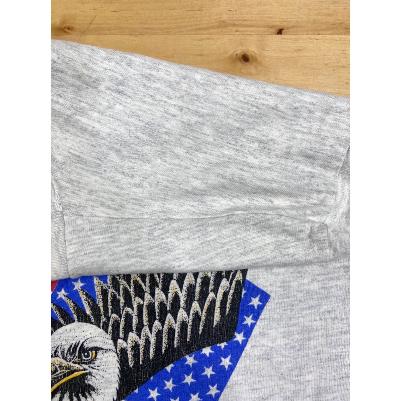 Velva Sheen VINTAGE Velva Sheen Long Sleeve Shirt Mens M Gray-American Eagle USA #8602 Size US M / EU 48-50 / 2 - 6 Thumbnail