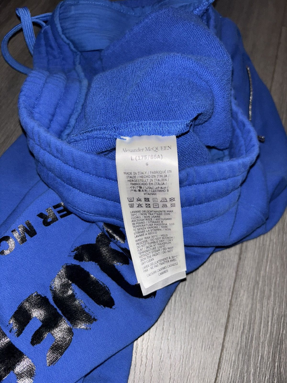 Alexander McQueen mcqueen blue sweats Size US 32 / EU 48 - 4 Thumbnail