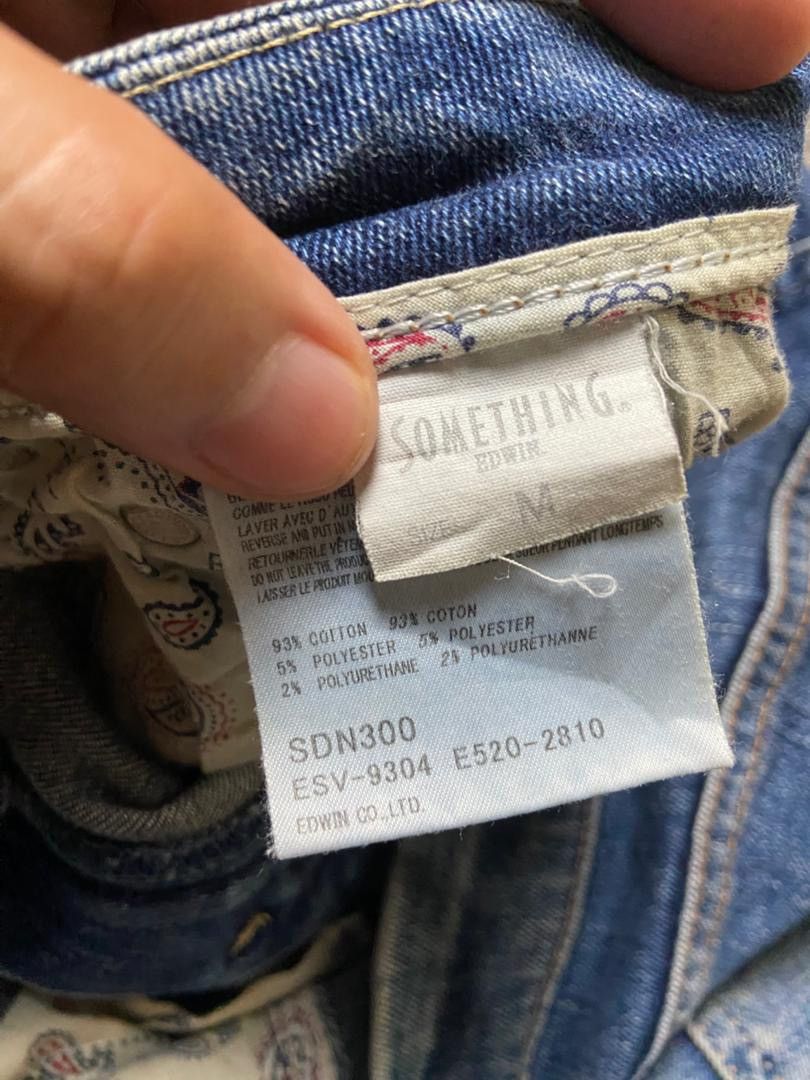 Japanese Brand Edwin + SomethingNeoJean Skinny Cut Jeans (175) Size US 31 - 6 Thumbnail