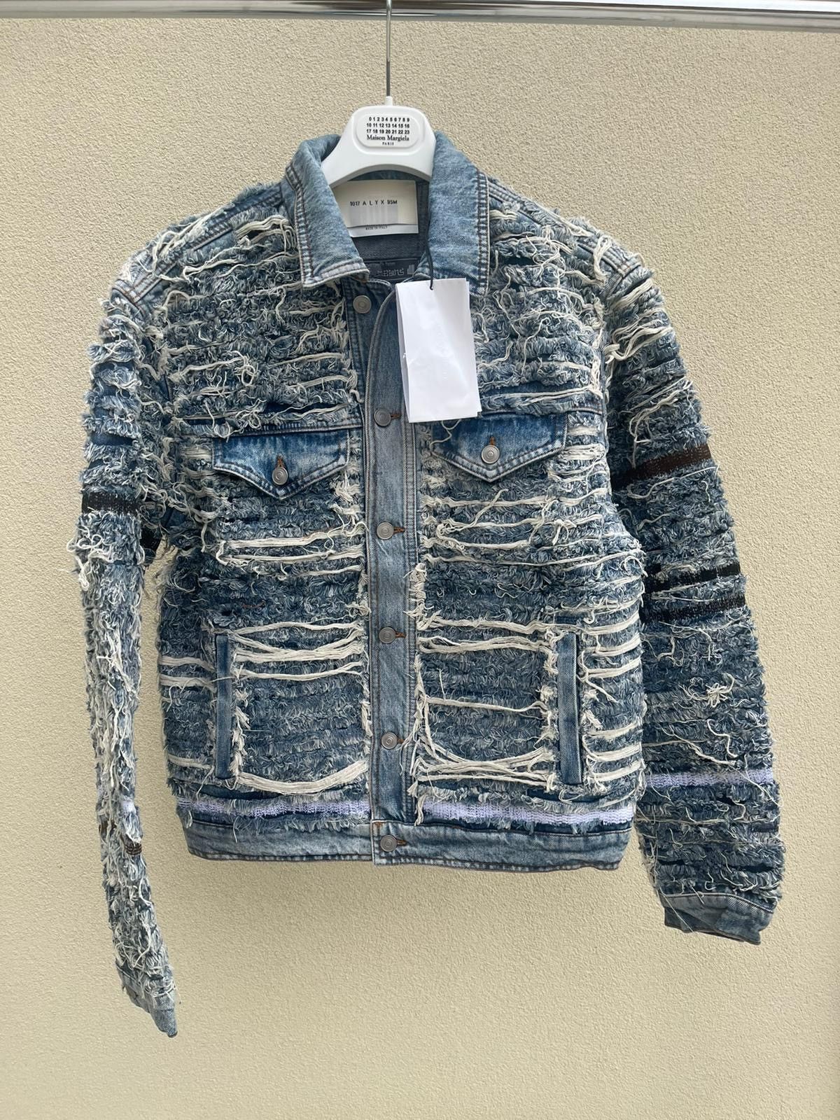 Alyx × Blackmeans Distressed Denim Jacket in Blue Size US L / EU 52-54 / 3 - 24 Thumbnail
