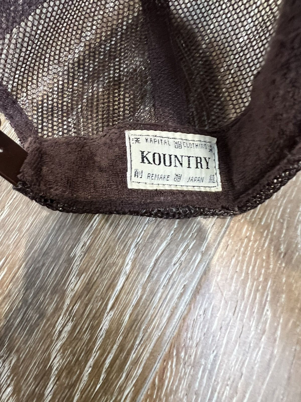 Kapital Kapital Kountry Starching & Ironing Trucker Hat Size ONE SIZE - 4 Thumbnail
