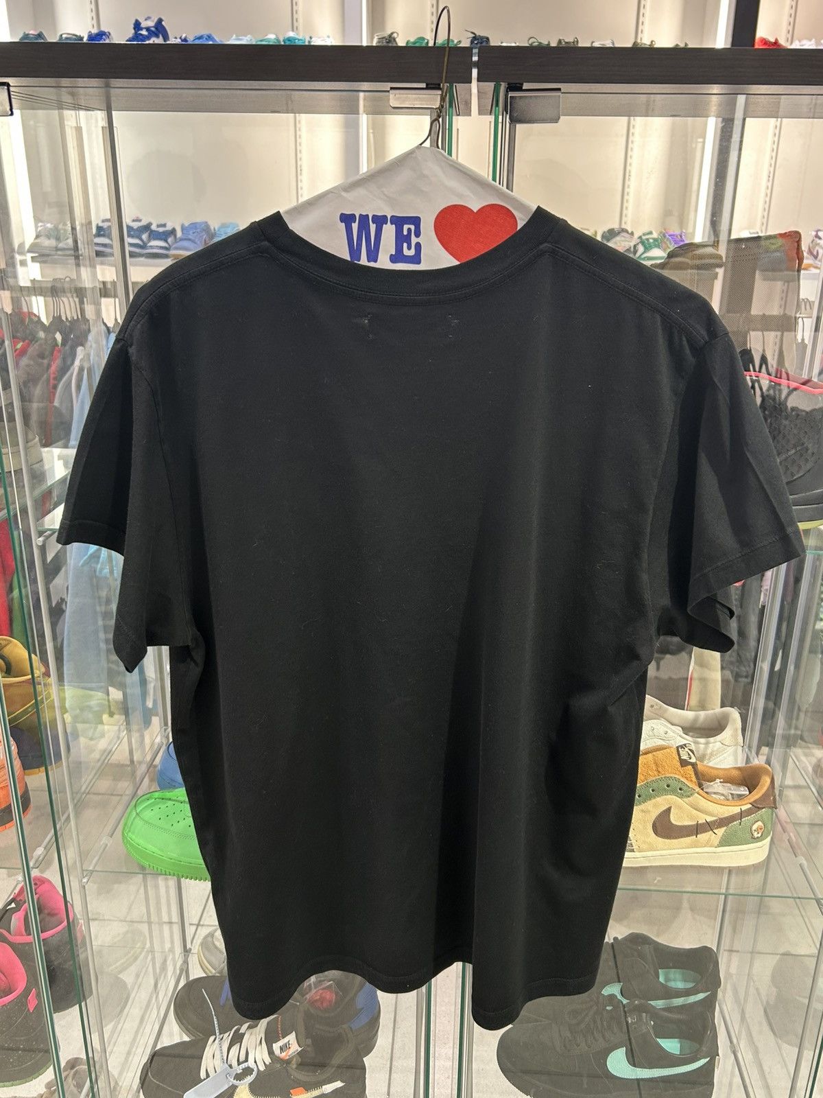 Amiri Amiri black bandana logo tee shirt Size US L / EU 52-54 / 3 - 3 Thumbnail