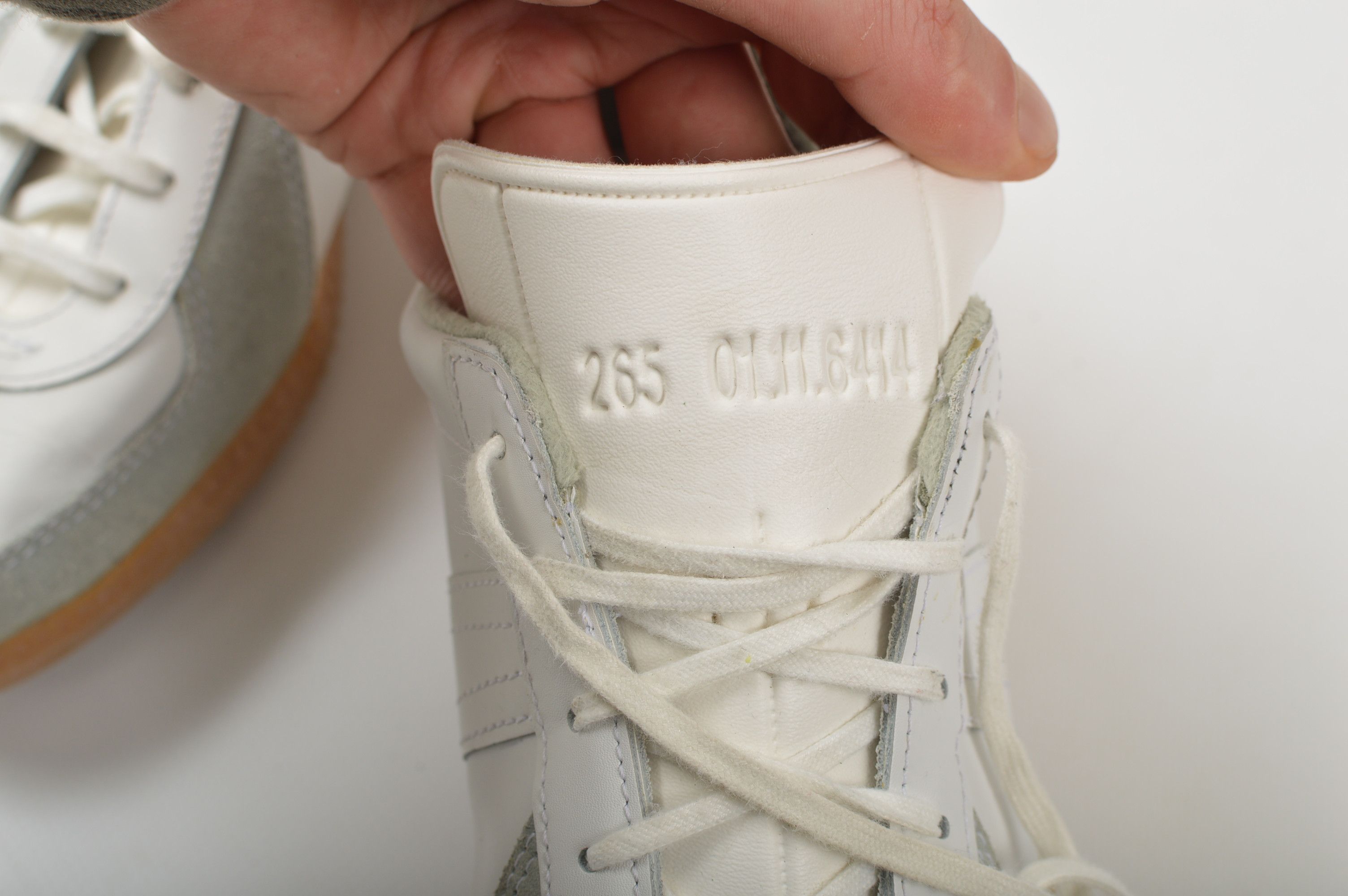 Vintage Bundeswehr BW Sport Vintage White Leather Sneakers Size US 8.5 / EU 41-42 - 11 Thumbnail