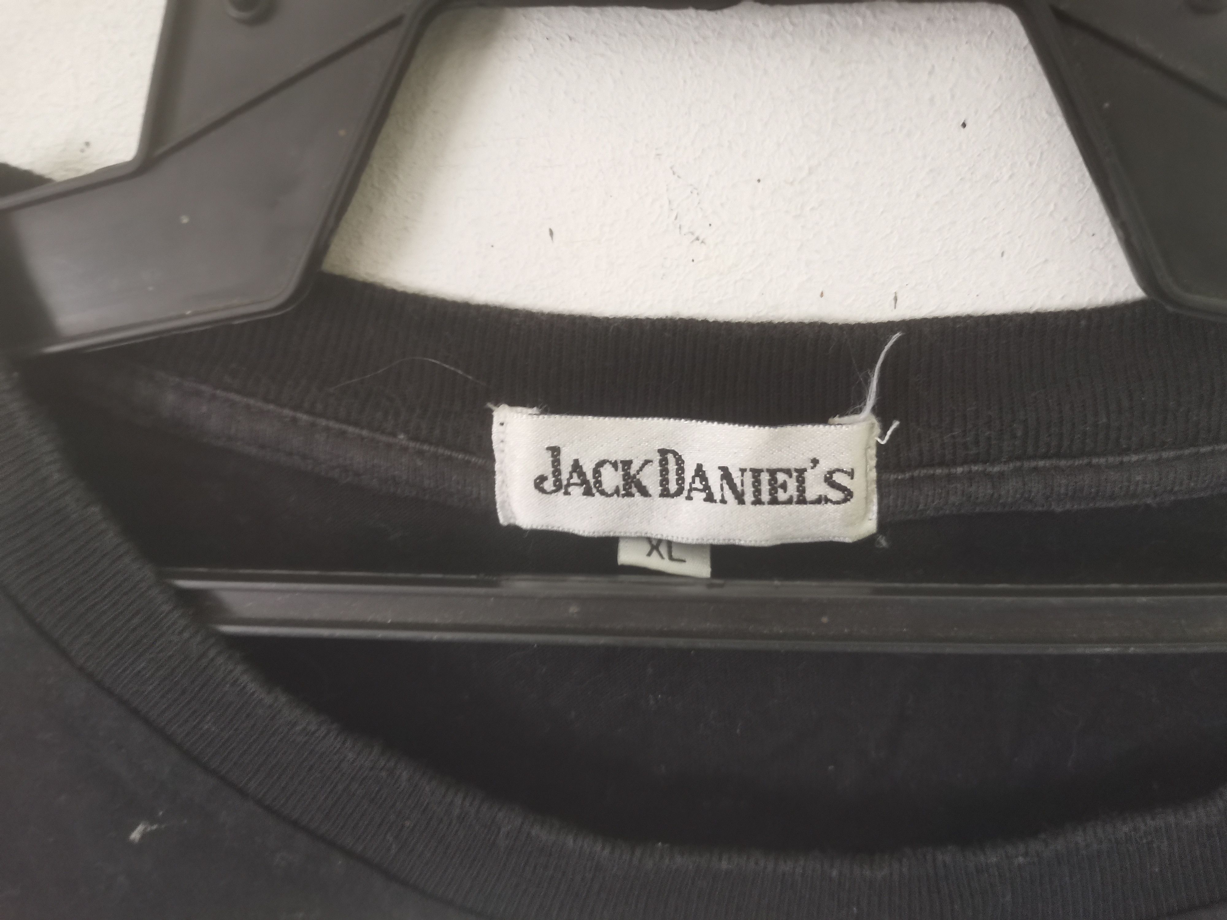 Vintage Rare vintage Jack Daniels t-shirt full print black colour Size US L / EU 52-54 / 3 - 6 Thumbnail