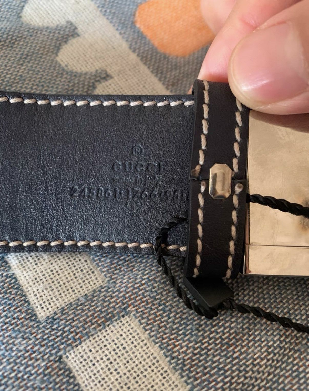 Gucci Gucci Brand New Authentic Men's Reversible Buckle Belt K16 Size ONE SIZE - 2 Thumbnail