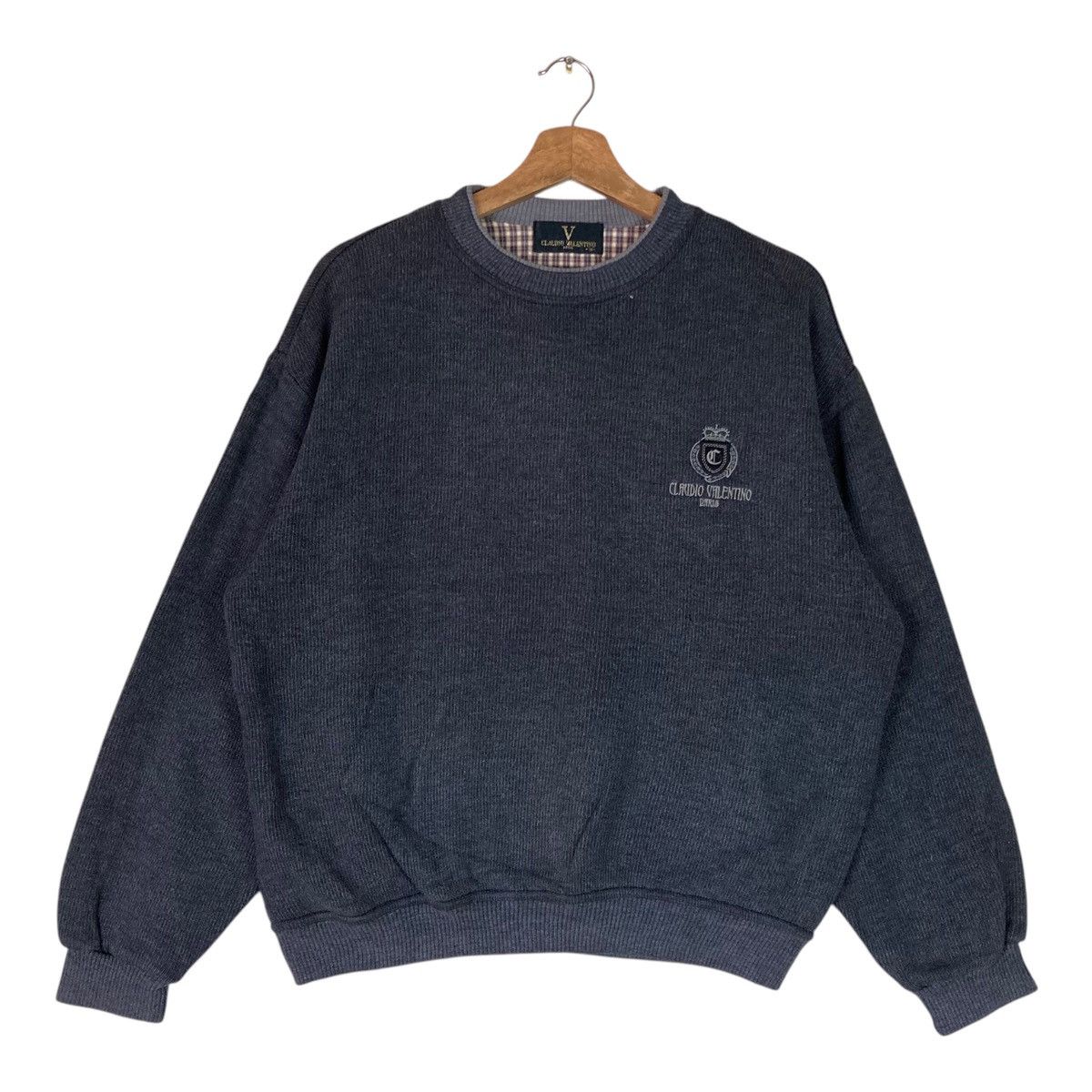 Vintage Claudio Valentino Fashion Pullover Jumper Sweatshirt
