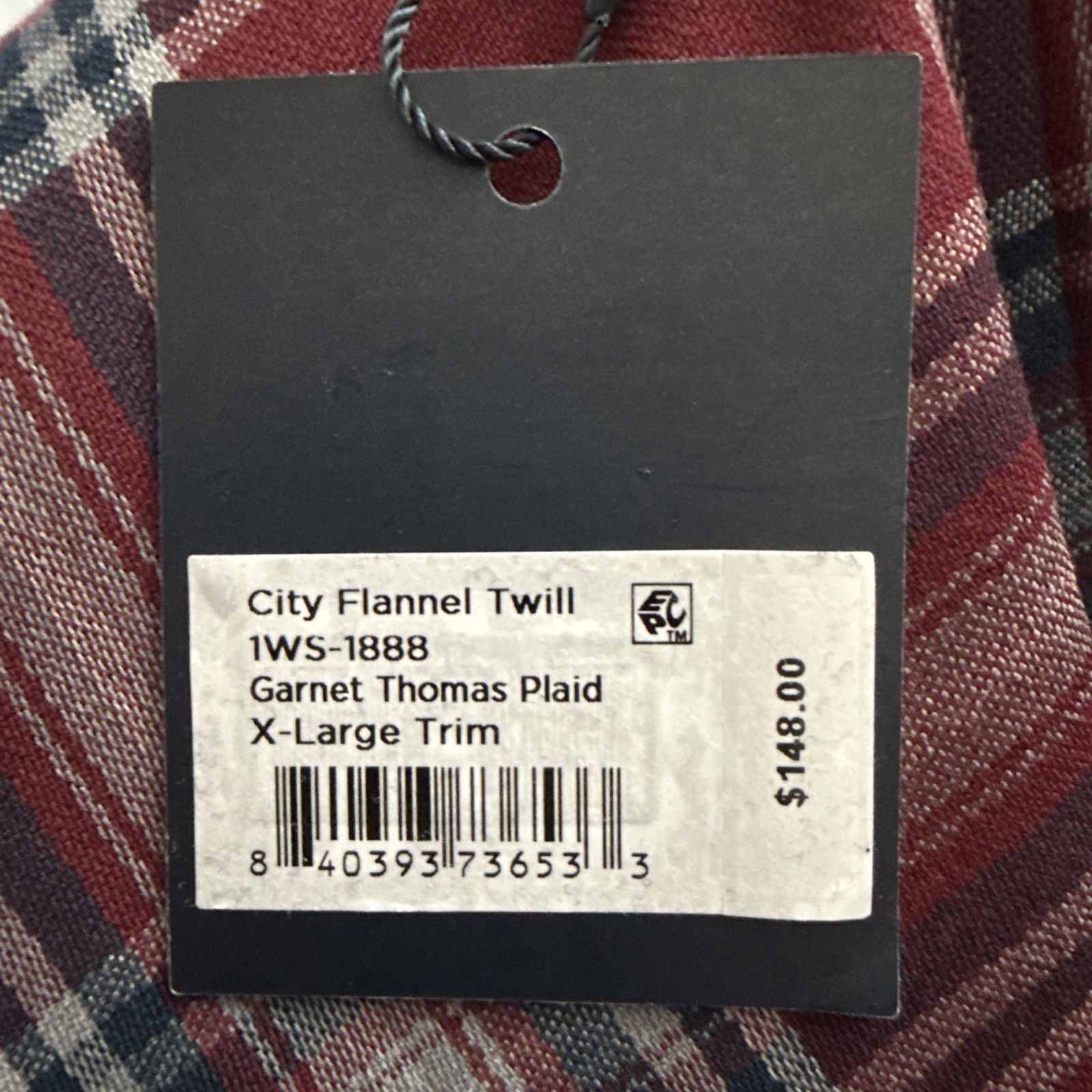 Mizzen+Main Mizzen And Main City Flannel Twill Shirt XL Plaid Trim Size US XL / EU 56 / 4 - 10 Thumbnail