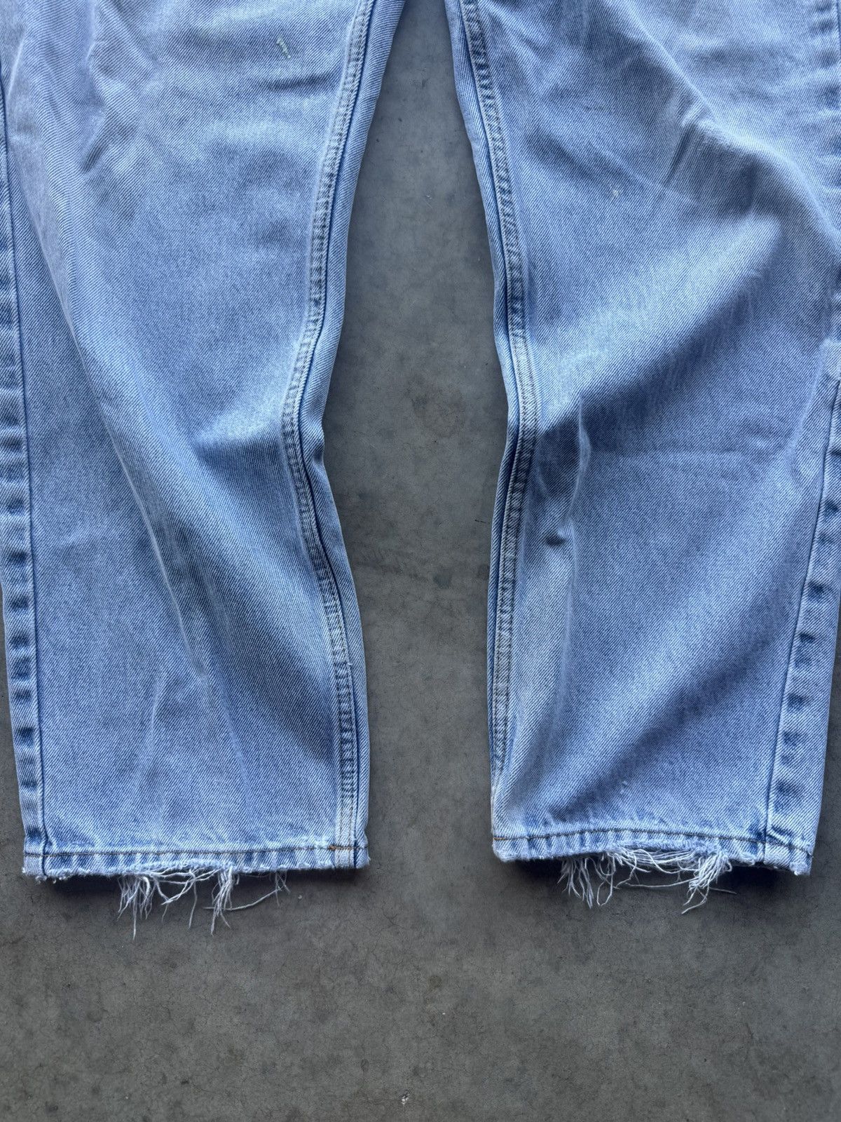 Calvin Klein Vintage Calvin Klein Distressed Painted Jeans Size US 34 / EU 50 - 2 Thumbnail