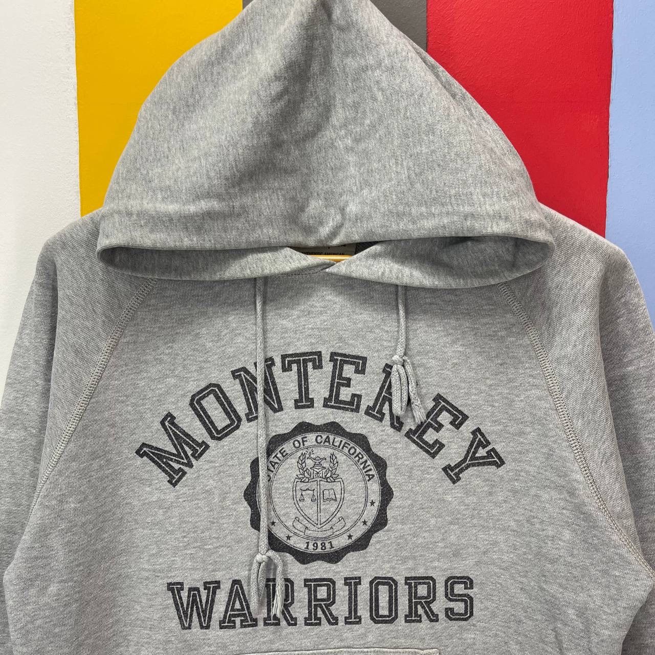 Champion Vintage CHAMPION MONTEREY WARRIORS Hoodie Pullover #2640/26 Size US M / EU 48-50 / 2 - 2 Thumbnail