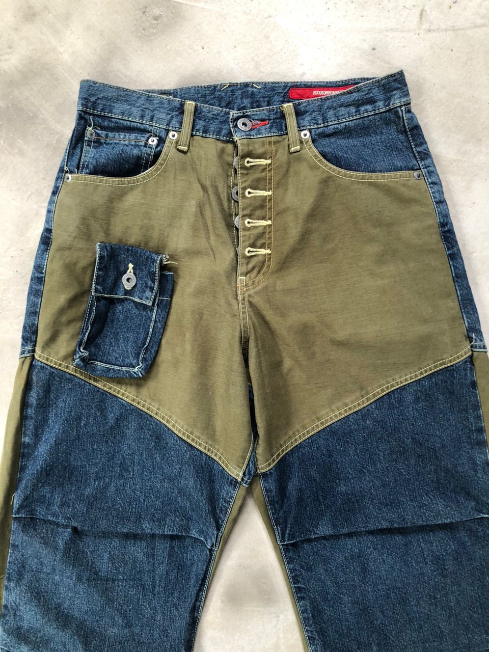 Japanese Brand Stylus Patchwork Pants Size US 30 / EU 46 - 3 Thumbnail