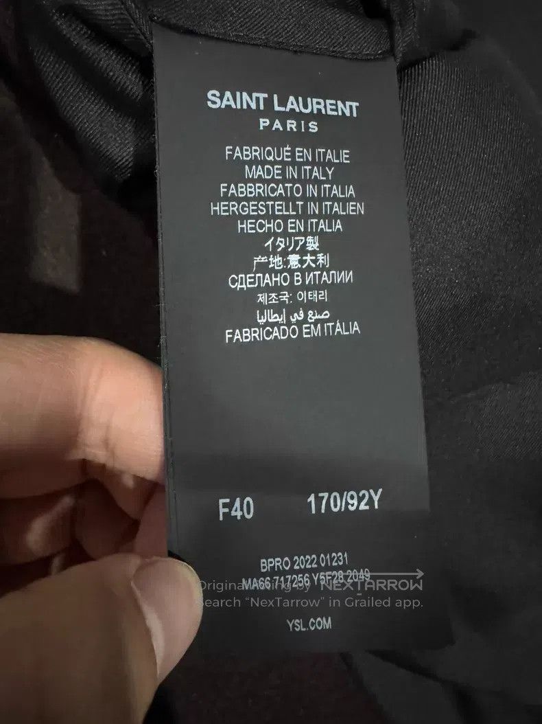 Saint Laurent Paris Saint Laurent Paris Goat Cashmere Women's Coat Size S / US 4 / IT 40 - 7 Thumbnail