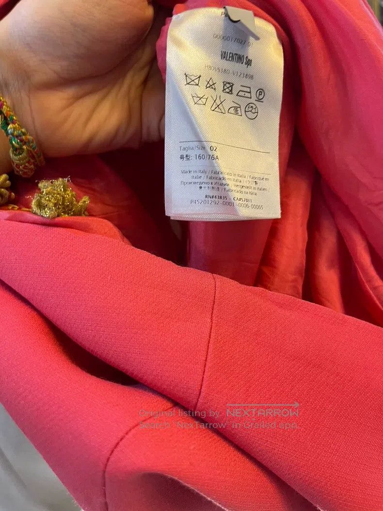 Valentino Valentino Rose red dress Size M / US 6-8 / IT 42-44 - 9 Thumbnail