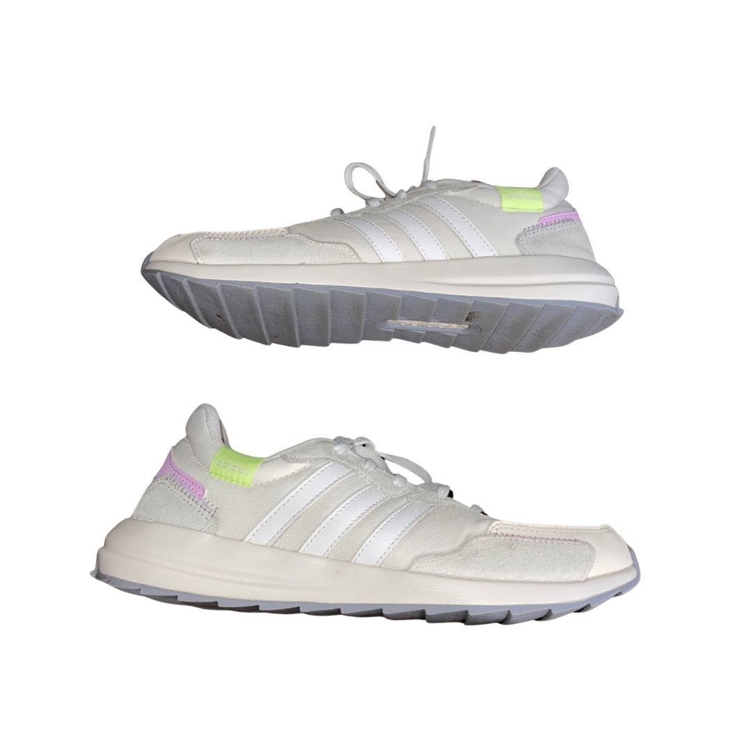 Adidas Women Retrorun Sneakers SZ 8 Running Shoes Athletic Comfort Size US 8 / IT 38 - 2 Thumbnail