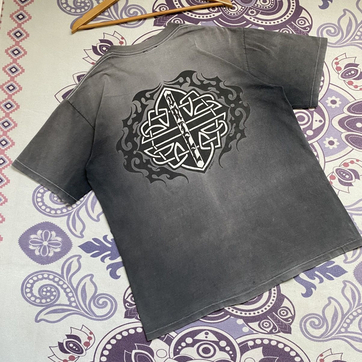 Vintage Rare🔥Vintage Sun Faded Dwell Skateboard Shirt Size US L / EU 52-54 / 3 - 6 Thumbnail
