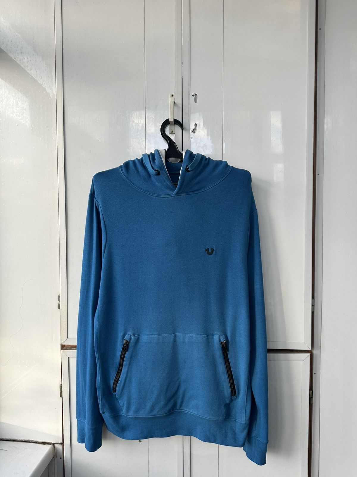 True Religion Vintage True Religion Oversize Hoodie Metal Logo Size US L / EU 52-54 / 3 - 1 Thumbnail