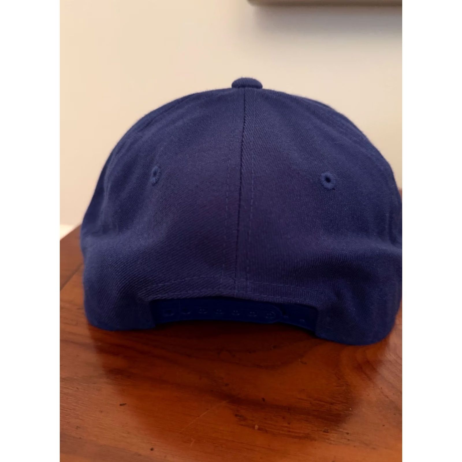Vintage BOB MARLEY Reggae Music Logo Patch Baseball Cap Blue Hat Flexfit 110 Snap Adjustable One Size Mens Size ONE SIZE - 3 Thumbnail