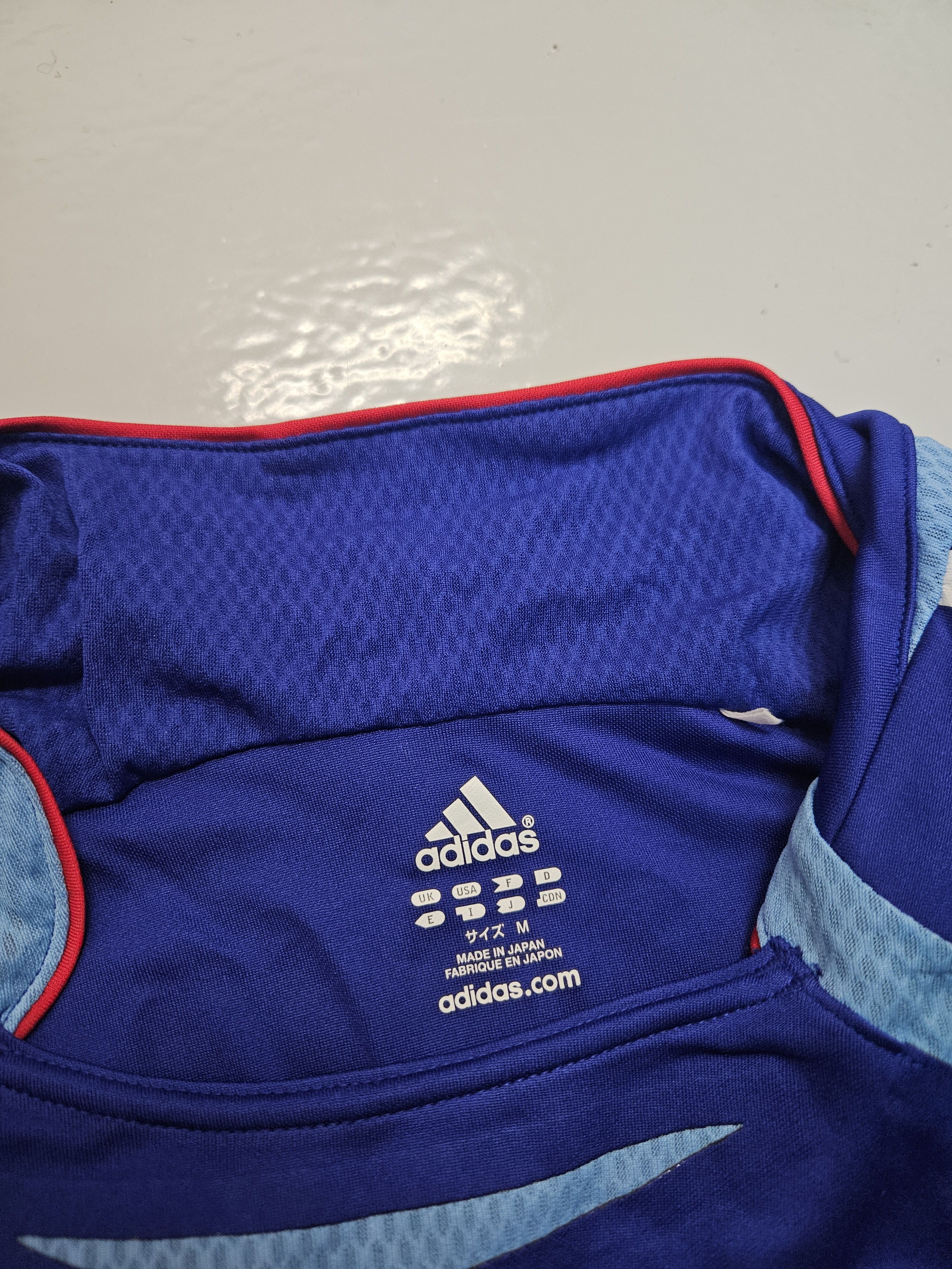 Adidas Match issue Japan 2006 home jersey #10 Nakamura formotion Size US M / EU 48-50 / 2 - 18 Thumbnail