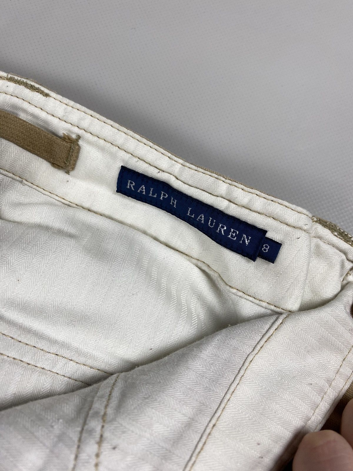 Ralph Lauren × Vintage Ralph Lauren vintage military style cargo pants trousers Size 30" / US 8 / IT 44 - 14 Thumbnail