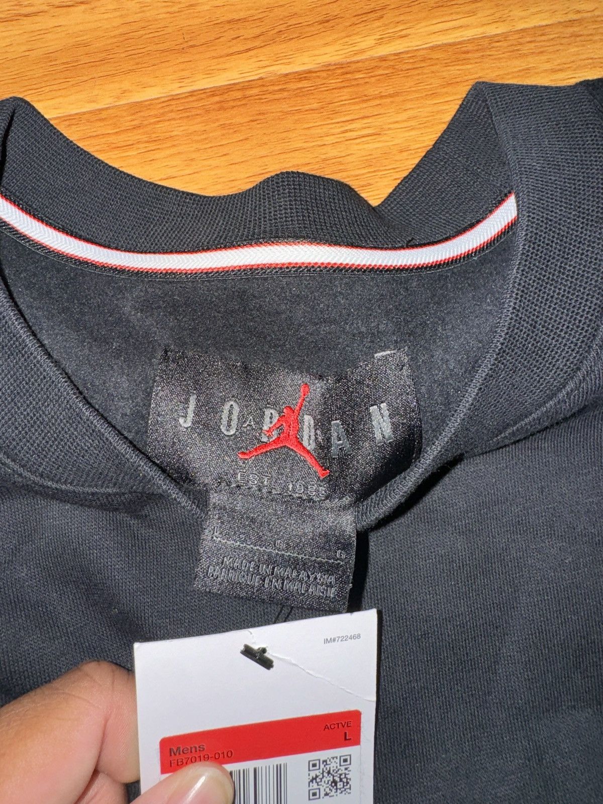 Jordan Brand Jordan crewneck Size US L / EU 52-54 / 3 - 4 Thumbnail