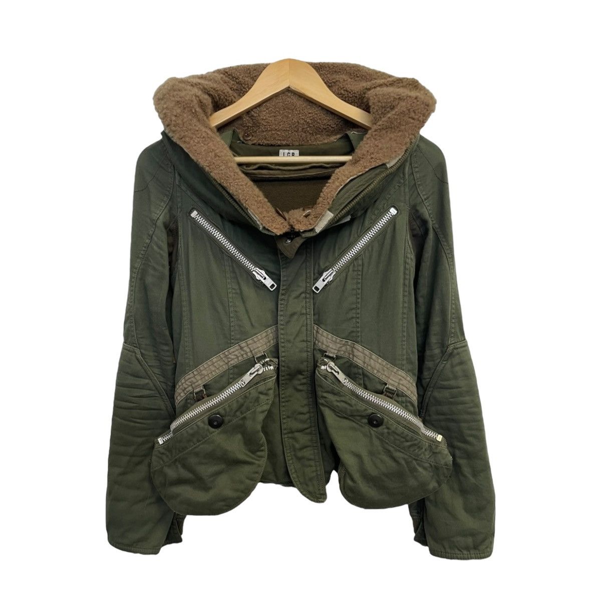 image of Le Grande Bleu L G B Lgb Bono 3 Jacket in Green, Men's (Size XS)