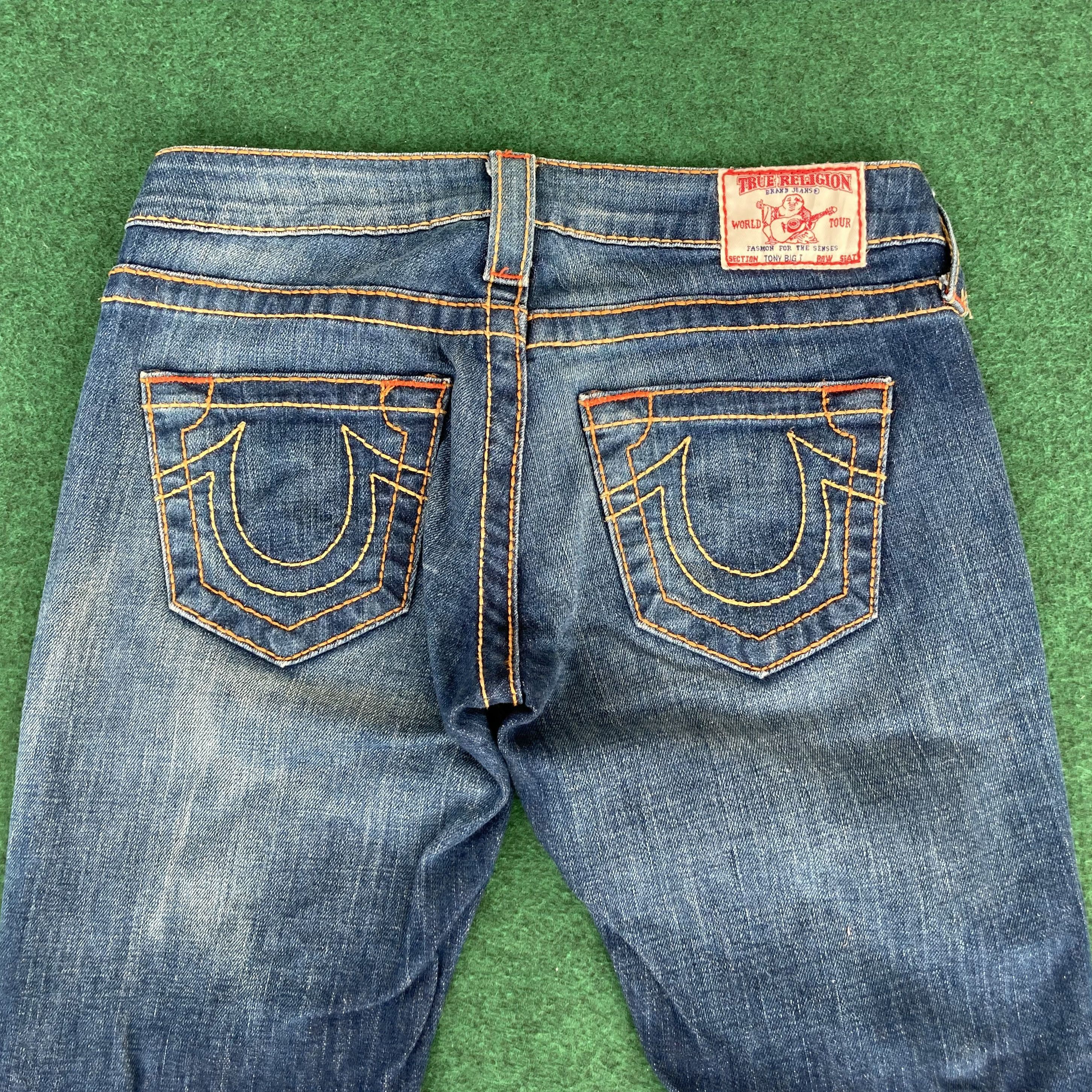 True Religion × Vintage Vtg True Religion Denim Jeans Women Sz 25 Pant Size 25" / US 0 / IT 36 - 8 Thumbnail