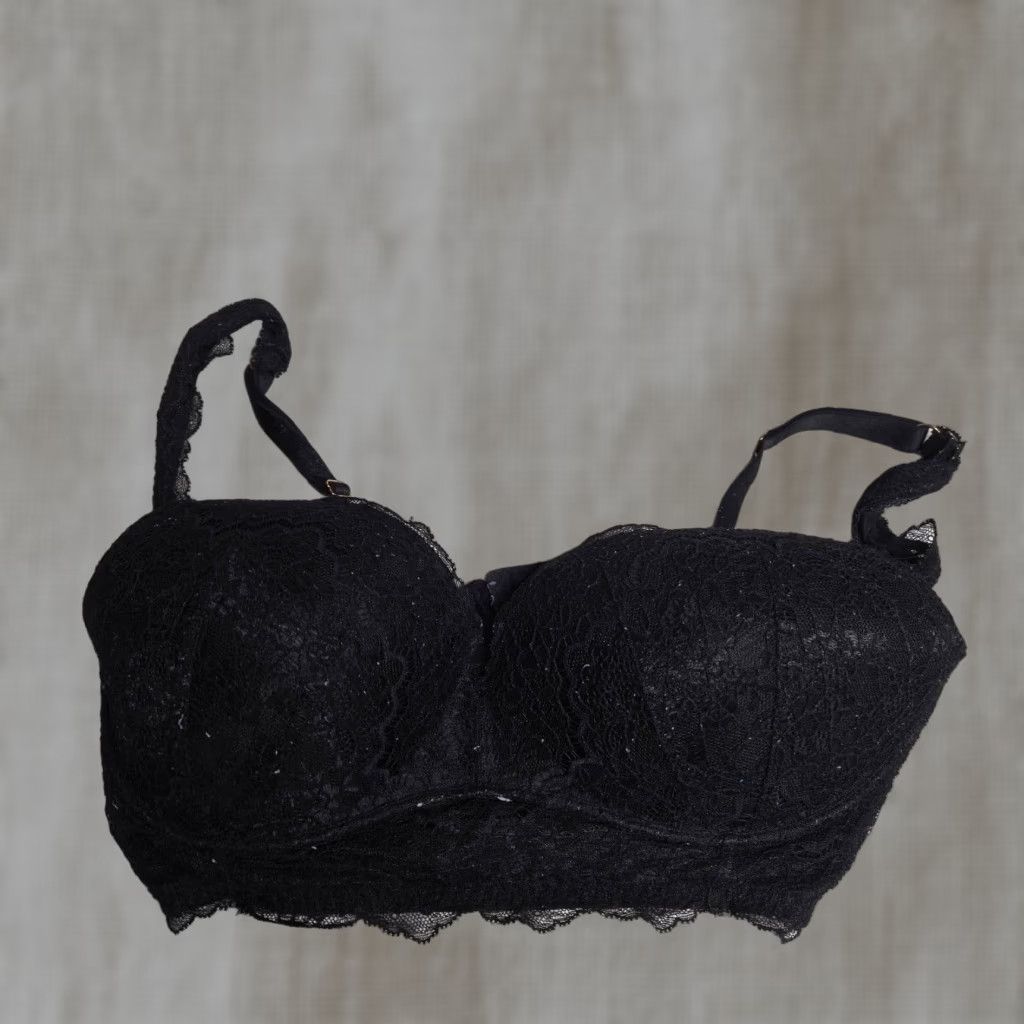 Victoria's Secret Victoria's Secret Black Lace T-Shirt Bra 34DD Womens Size ONE SIZE - 1 Thumbnail