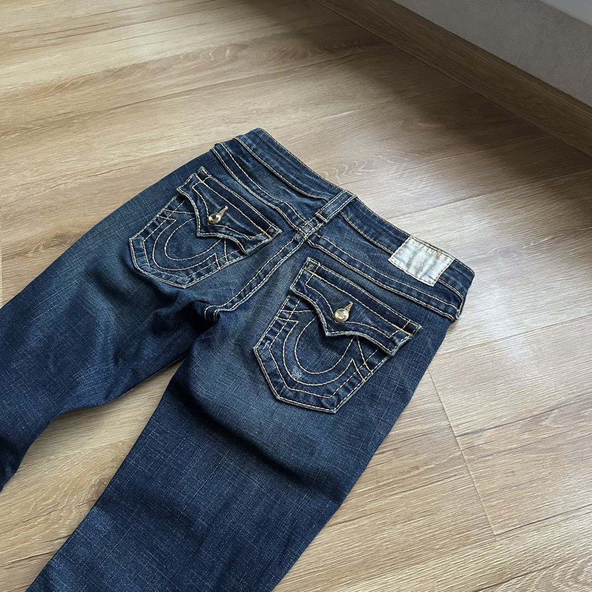 True Religion True Religion Swarowski Crystals Y2K Low Rise Skinny Jeans Size 27" / US 4 / IT 40 - 4 Thumbnail