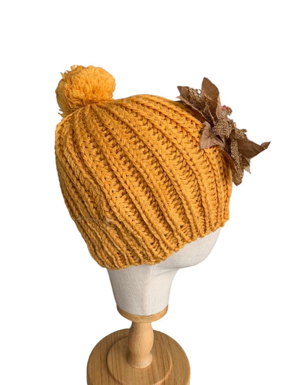 Punk Bondage Style Knitted Beanie Hats
