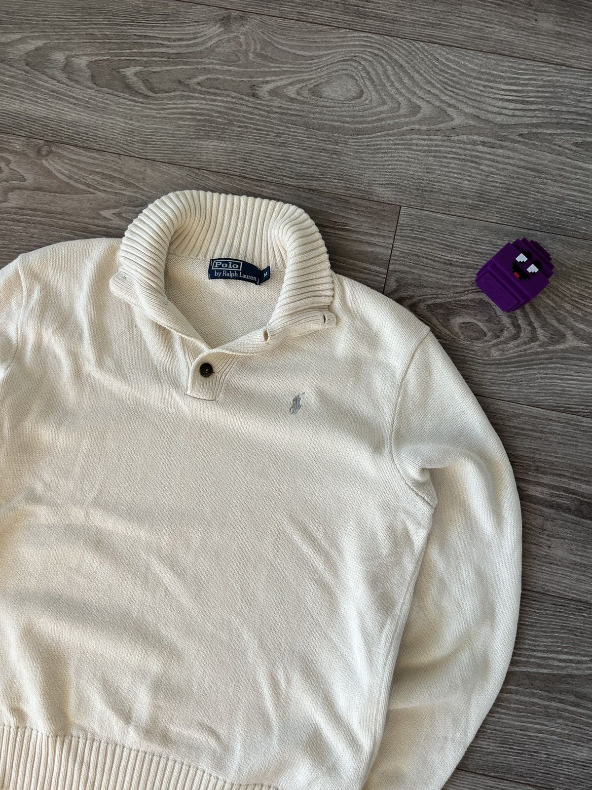 Polo Ralph Lauren Vintage Polo Ralph Lauren Embroidered Logo High Neck Sweater Size US M / EU 48-50 / 2 - 5 Thumbnail