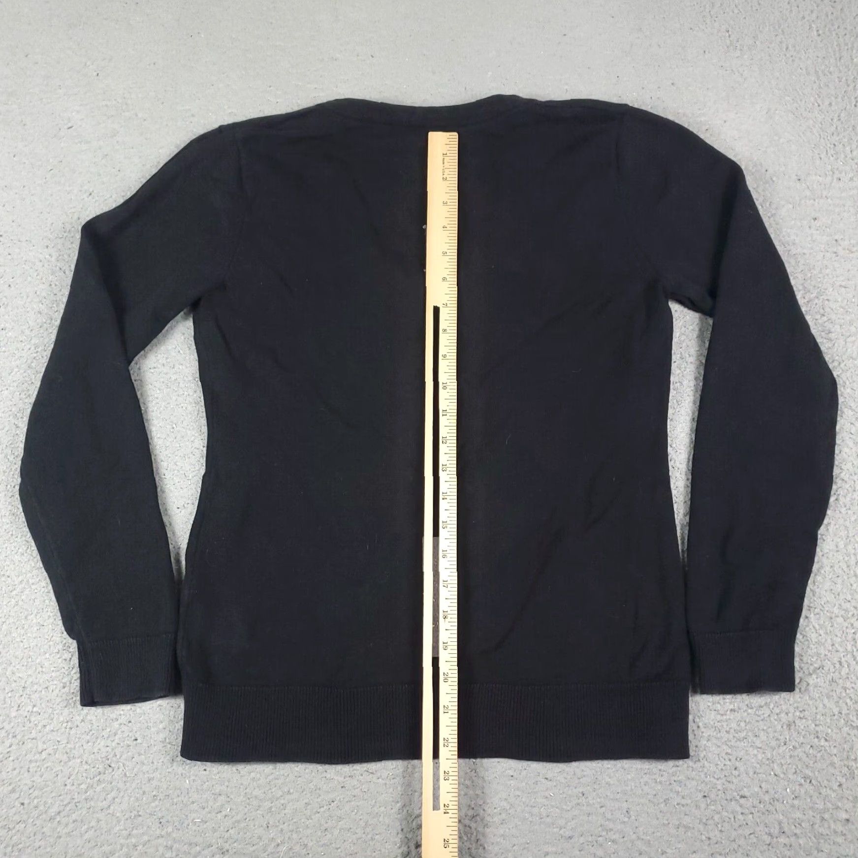 Nautica Nautica Pullover Sweater Women's Large Black Crew Neck Long Sleeve Size L / US 10 / IT 46 - 5 Thumbnail