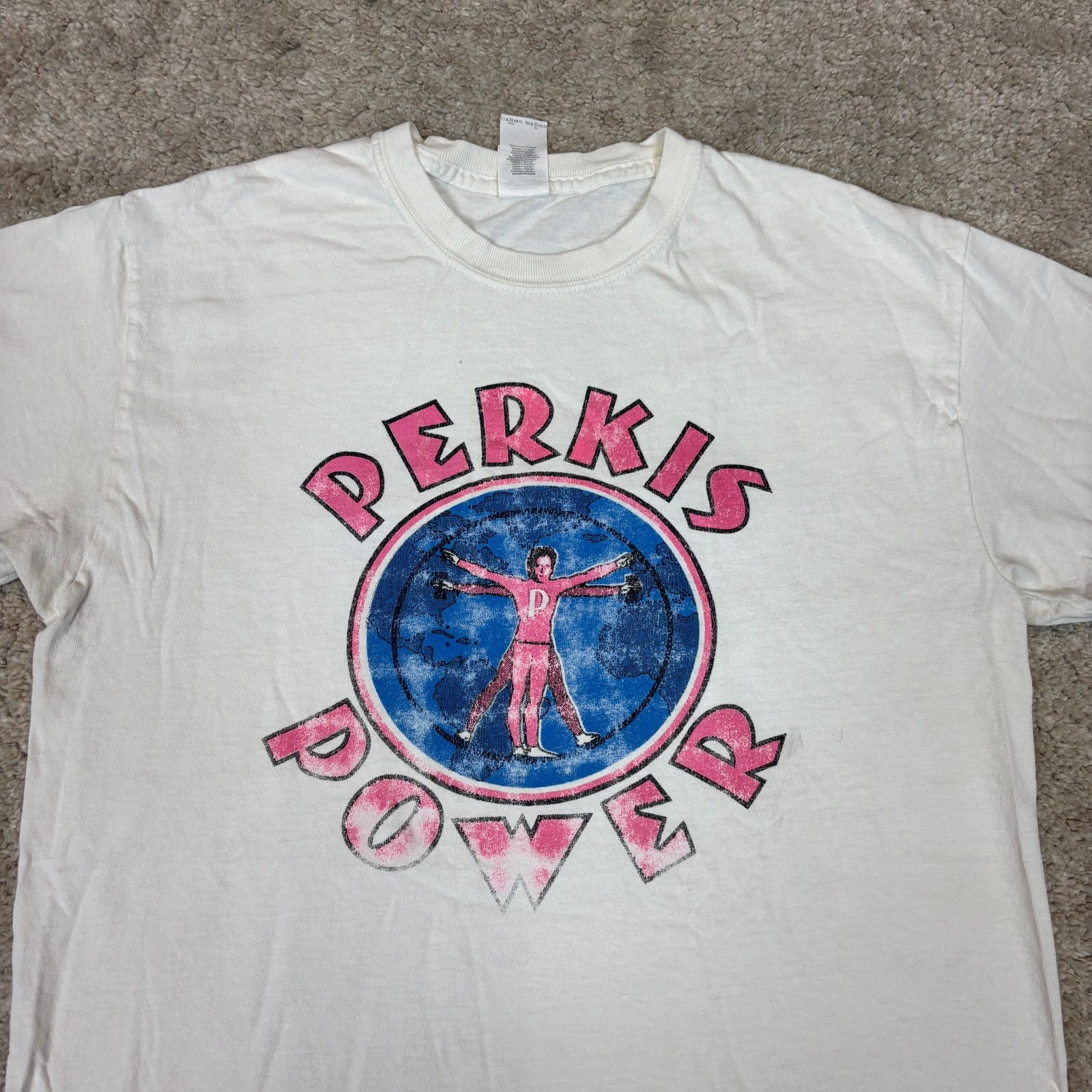 Gildan Vintage Perkis Power Heavyweights Ben Stiller T Shirt Medium Size US M / EU 48-50 / 2 - 2 Thumbnail