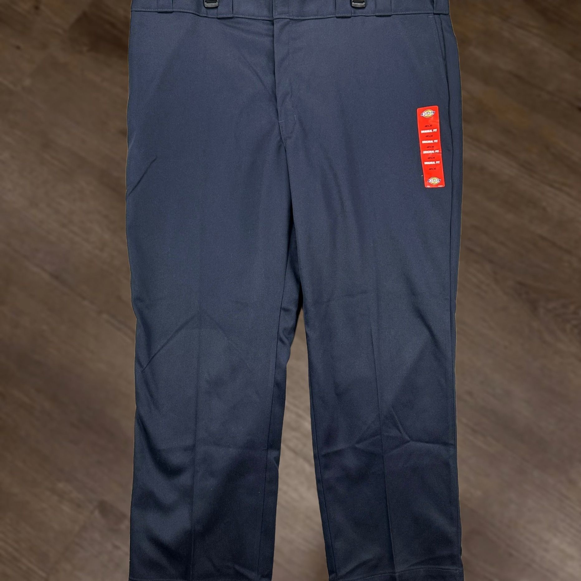 Dickies Dickies 874 Flex Work Pants Mens 48X30 Blue Chinos Original Fit Pocket Logo NEW Size US 32 / EU 48 - 1 Thumbnail