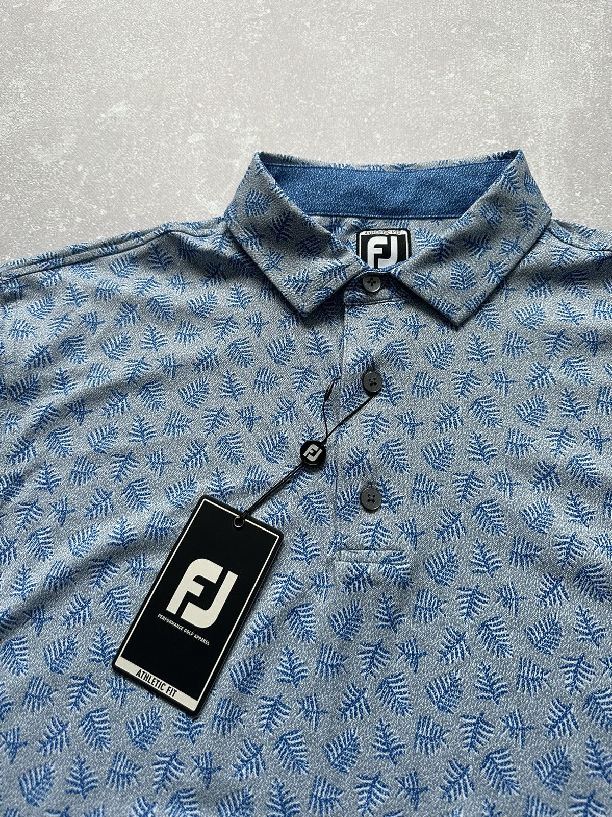 Footjoy × Vintage FootJoy Polo Golf New Blue size XXL Size US XXL / EU 58 / 5 - 4 Thumbnail