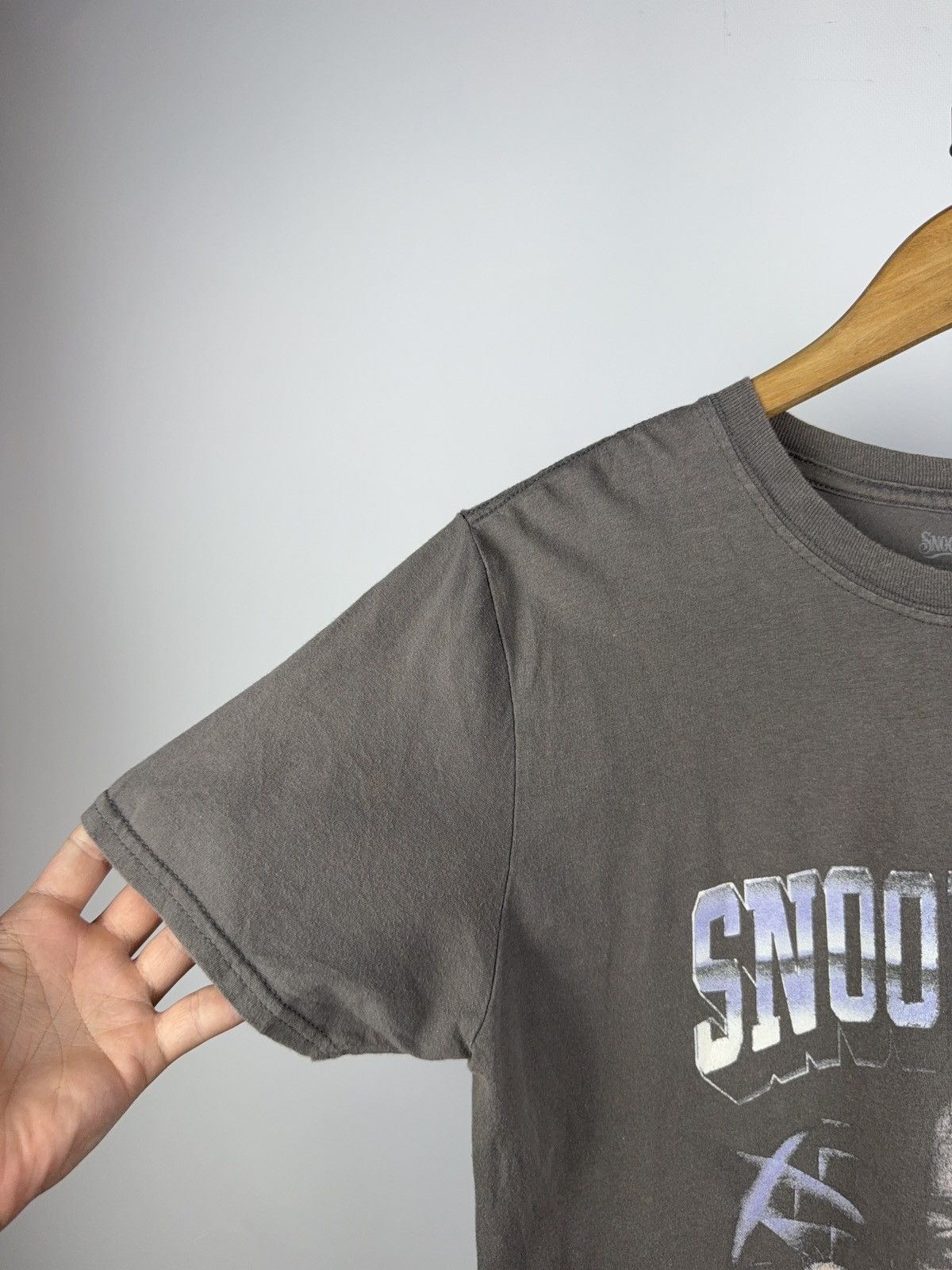 Snoop Dogg Snoop Dogg Faded Rap Tee 2020 Gray Hip Hop T-Shirt Size US S / EU 44-46 / 1 - 4 Thumbnail