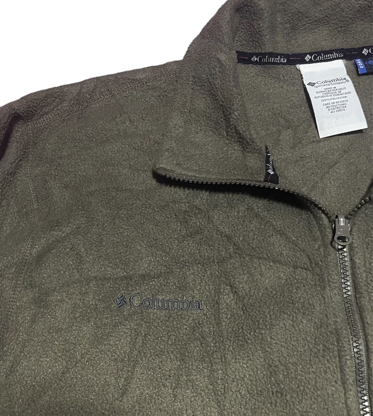 Columbia COLUMBIA POLARTEC FLEECE JACKET Size US L / EU 52-54 / 3 - 4 Thumbnail
