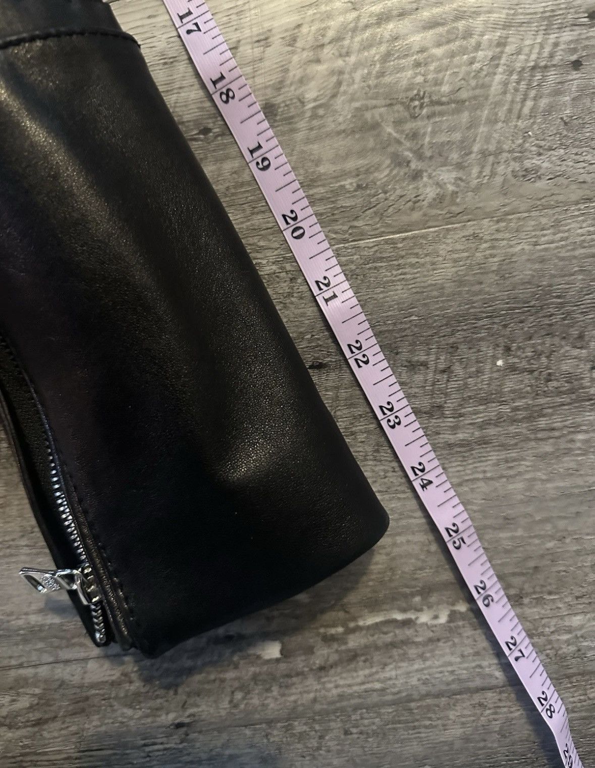 Vince Camuto NWOT Vince Camuto Black Leather Jacket with Silver Hardware Size S / US 4 / IT 40 - 5 Thumbnail